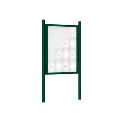 4ft x 3ft Outdoor Canopy Lockable Notice Board – Secure, Weatherproof & Customizable