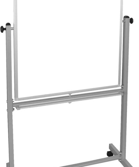 4Ft x 4Ft Portable Single-Sided Whiteboard – Mobile Dry Erase Board on Wheels