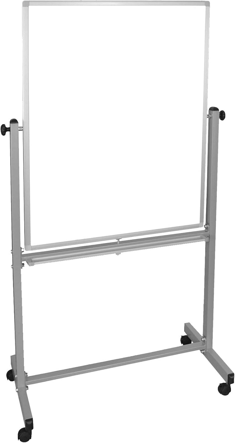61roFd8a48L._AC_SL1500_ 4Ft x 4Ft Portable Double-Sided Rotational Whiteboard – Mobile & Magnetic - Image 1